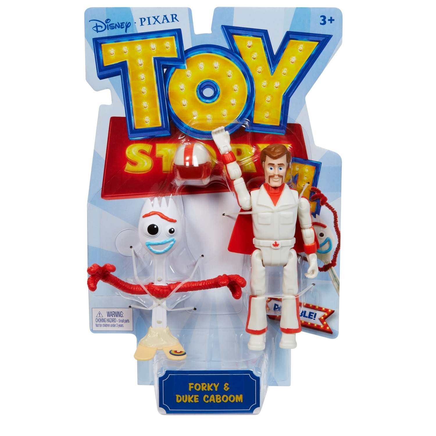 Фигурка Toy Story История игрушек 4 Форки и Дюк Кабум GDP71 - фото 2