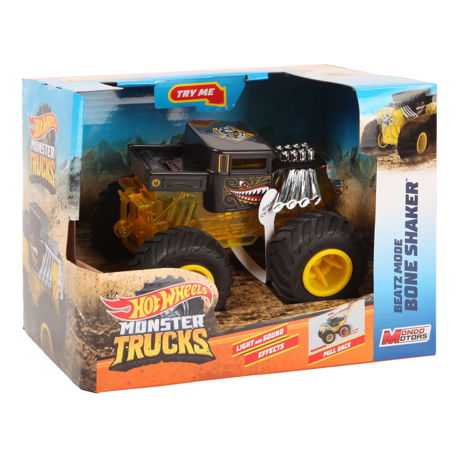 Машина Hot Wheels Monster Trucks Beatz Mode 51227 51227 - фото 2