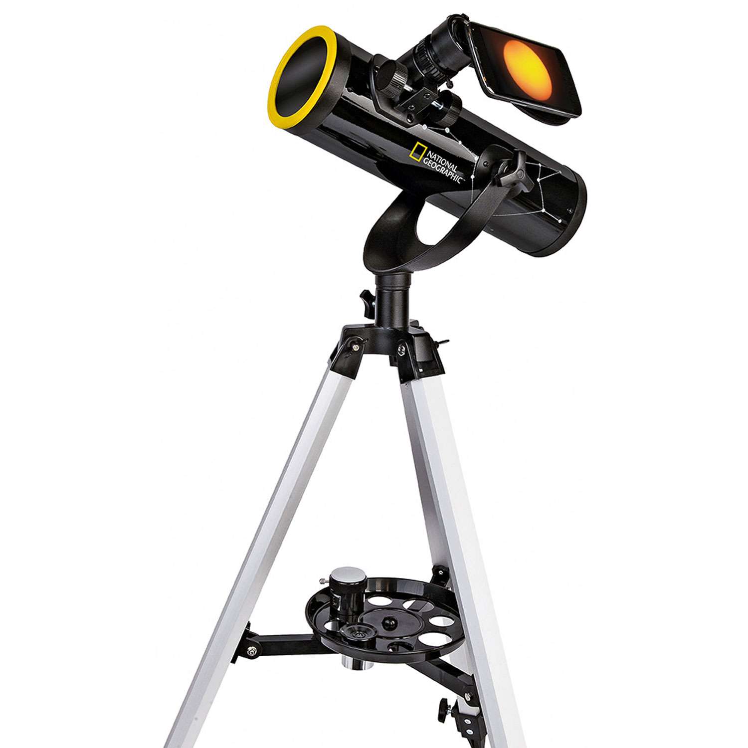 Телескоп Bresser National Geographic 76/350 AZ с солнечным фильтром - фото 2
