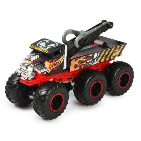 Монстр-трак Hot Wheels Monster Trucks Big Rigs 1:64 черный