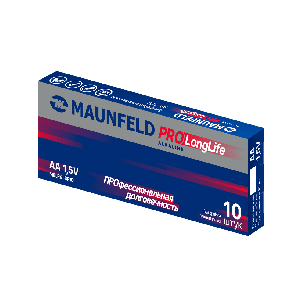 Батарейки MAUNFELD MBLR6-PB10 - фото 3