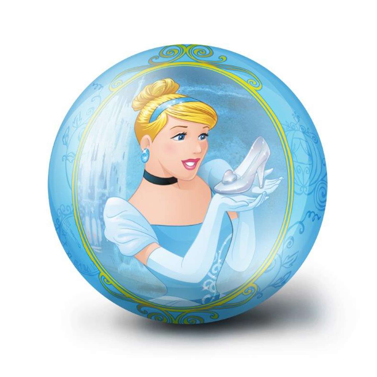 Мяч FRESH-TREND Принцессы Голубой 23 см - фото 2