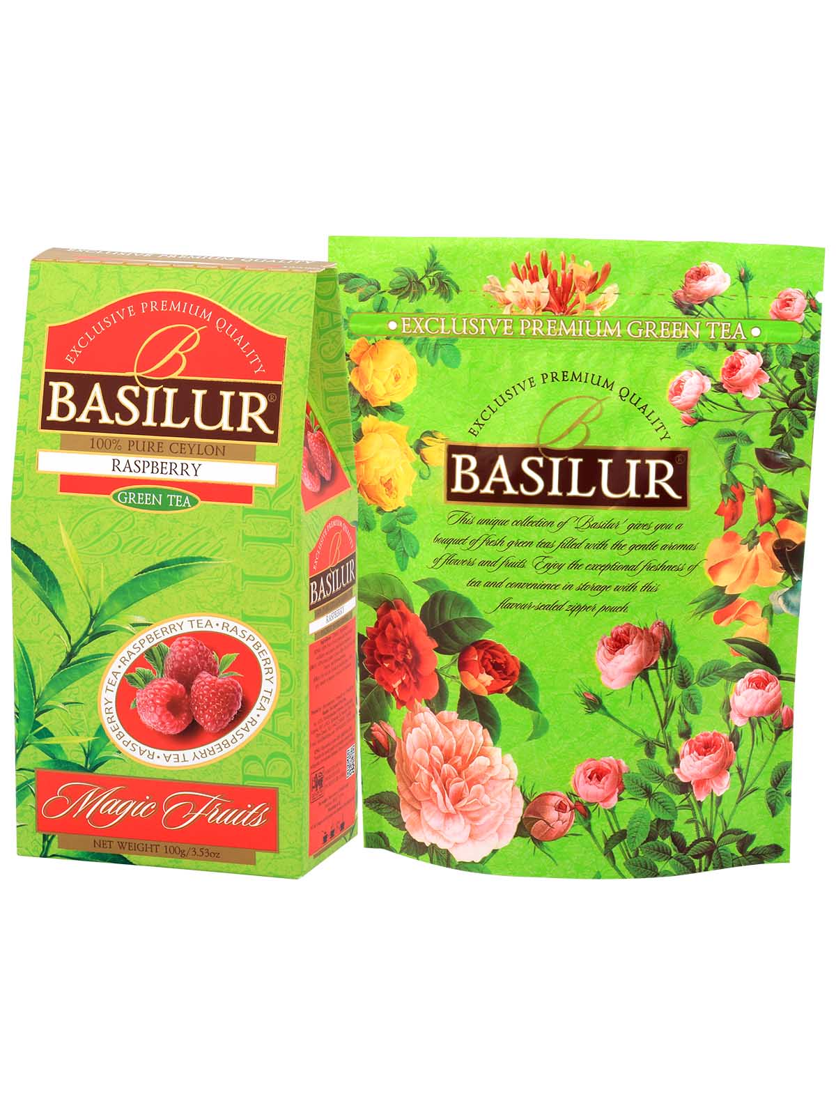 Чай зеленый Basilur Волшебные фрукты Малина 100 г - фото 4