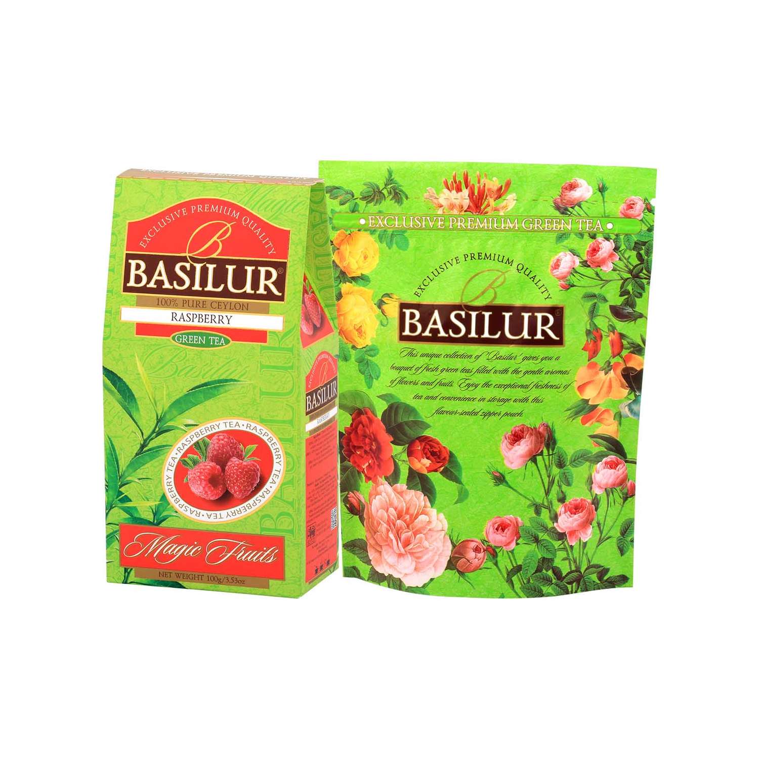 Чай зеленый Basilur Волшебные фрукты Малина 100 г - фото 4