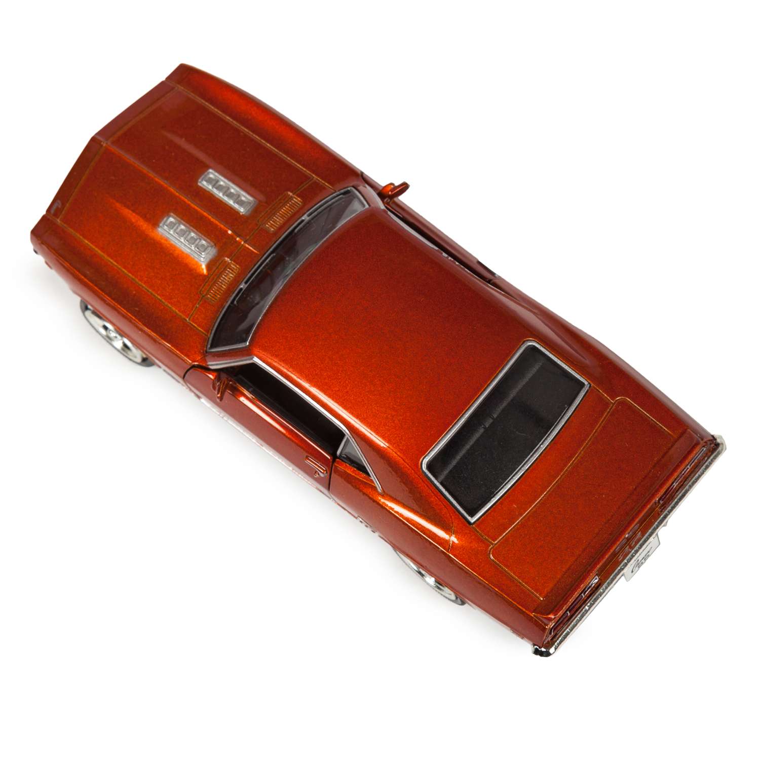 Машина Mobicaro 1969 Chevrolet Camaro 1:32 Оранжевый металлик 544026Z(E) - фото 6
