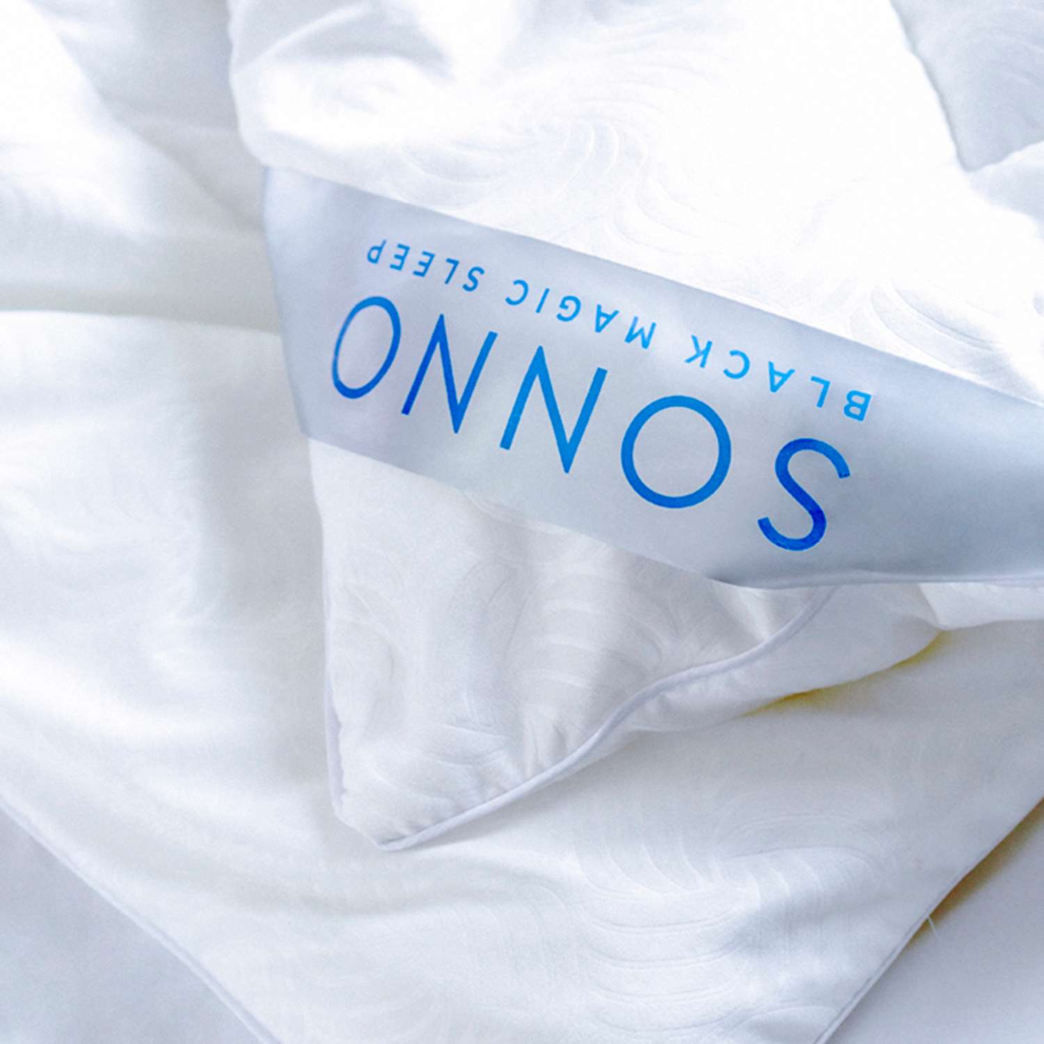 Одеяло SONNO CANADA Евро-размер 200х220 см Всесезонное с наполнителем Amicor TM Цвет Ослепительно белый - фото 3