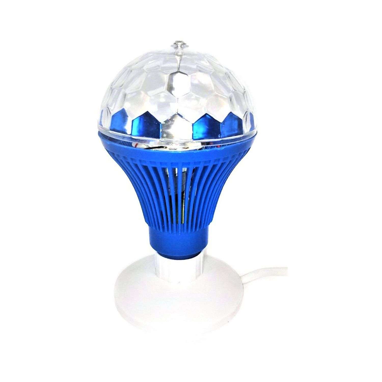 Светильник Uniglodis Светодиодный шар на подставке синий - фото 1