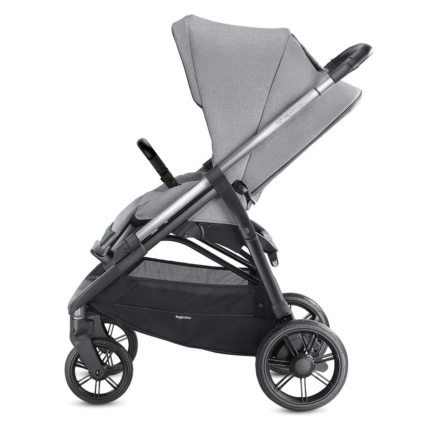 Коляска 2в1 Inglesina Aptica System Duo Silk Grey - фото 5