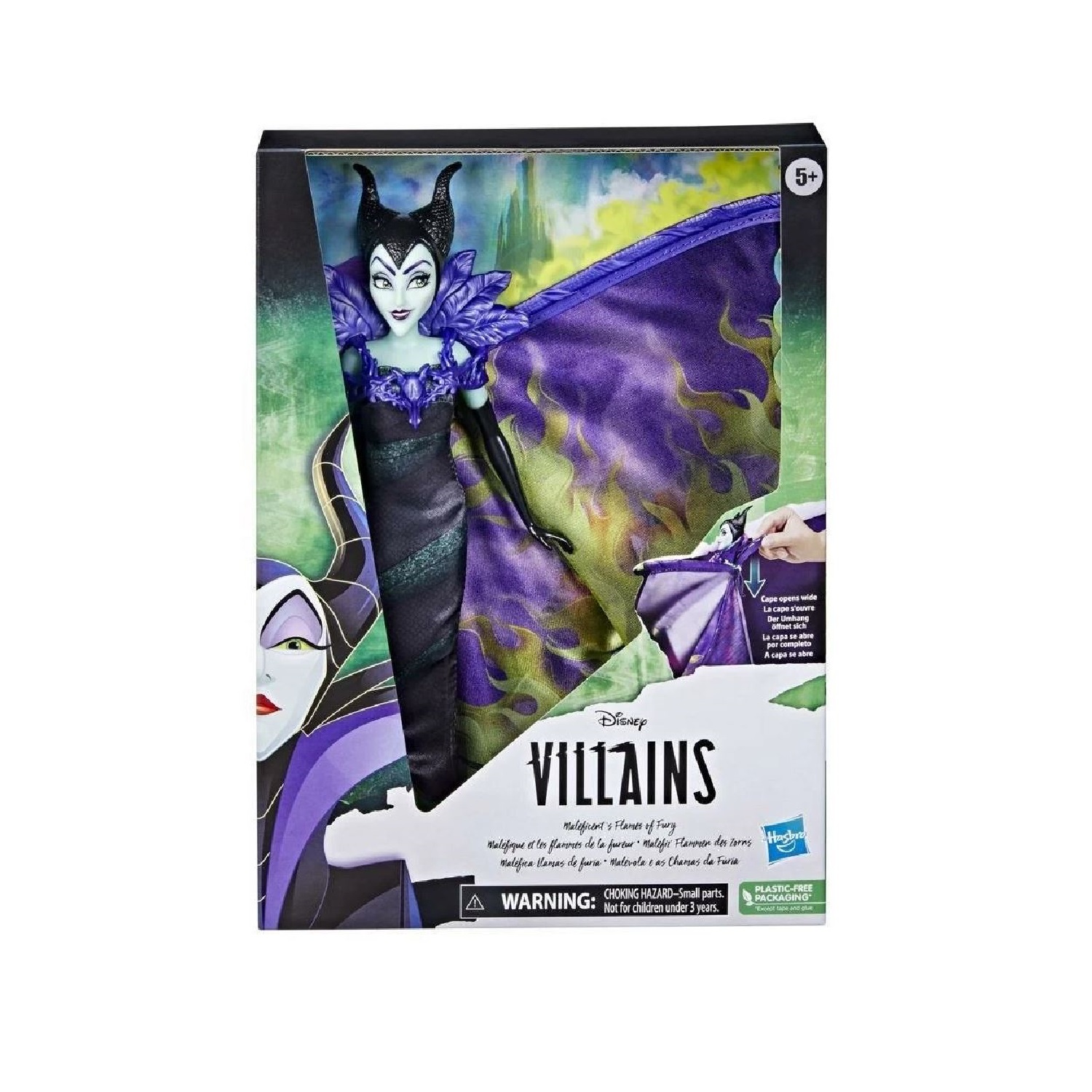 Кукла Disney Princess Hasbro Villains Малефисента интерактивная F49935L2е F49935L2 - фото 5