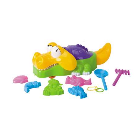 Набор для игр с песком Hualian Toys Милый зубастик 9 предметов