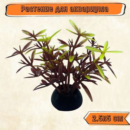 Аквариумное растение Rabizy искусственное 2.5х5 см