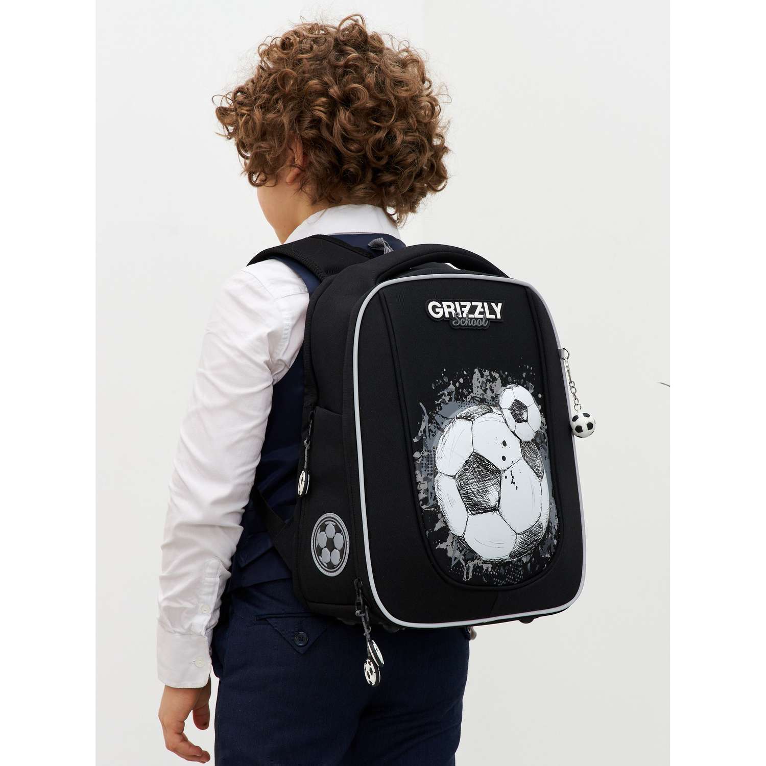 Рюкзак школьный Grizzly RAf - фото 16