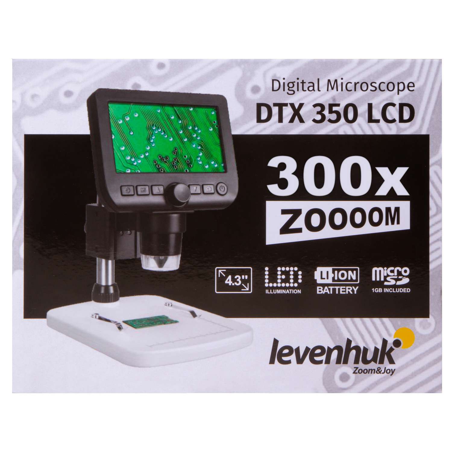 Микроскоп цифровой Levenhuk DTX 350 LCD - фото 18