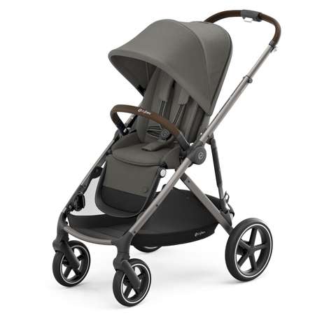 Коляска Cybex Gazelle S TPE Soho с корзиной и дождевиком Grey