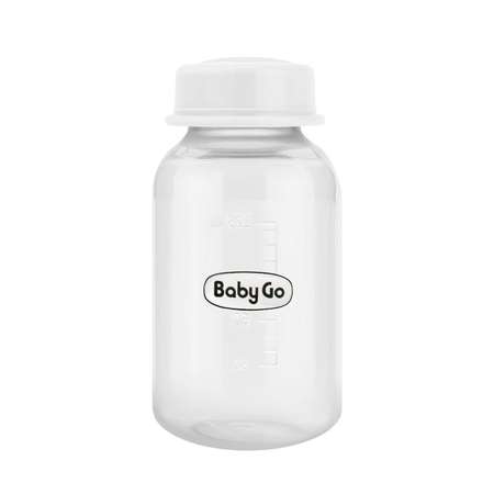 Бутылочка для хранения молока BabyGo 125мл 3шт КК1286