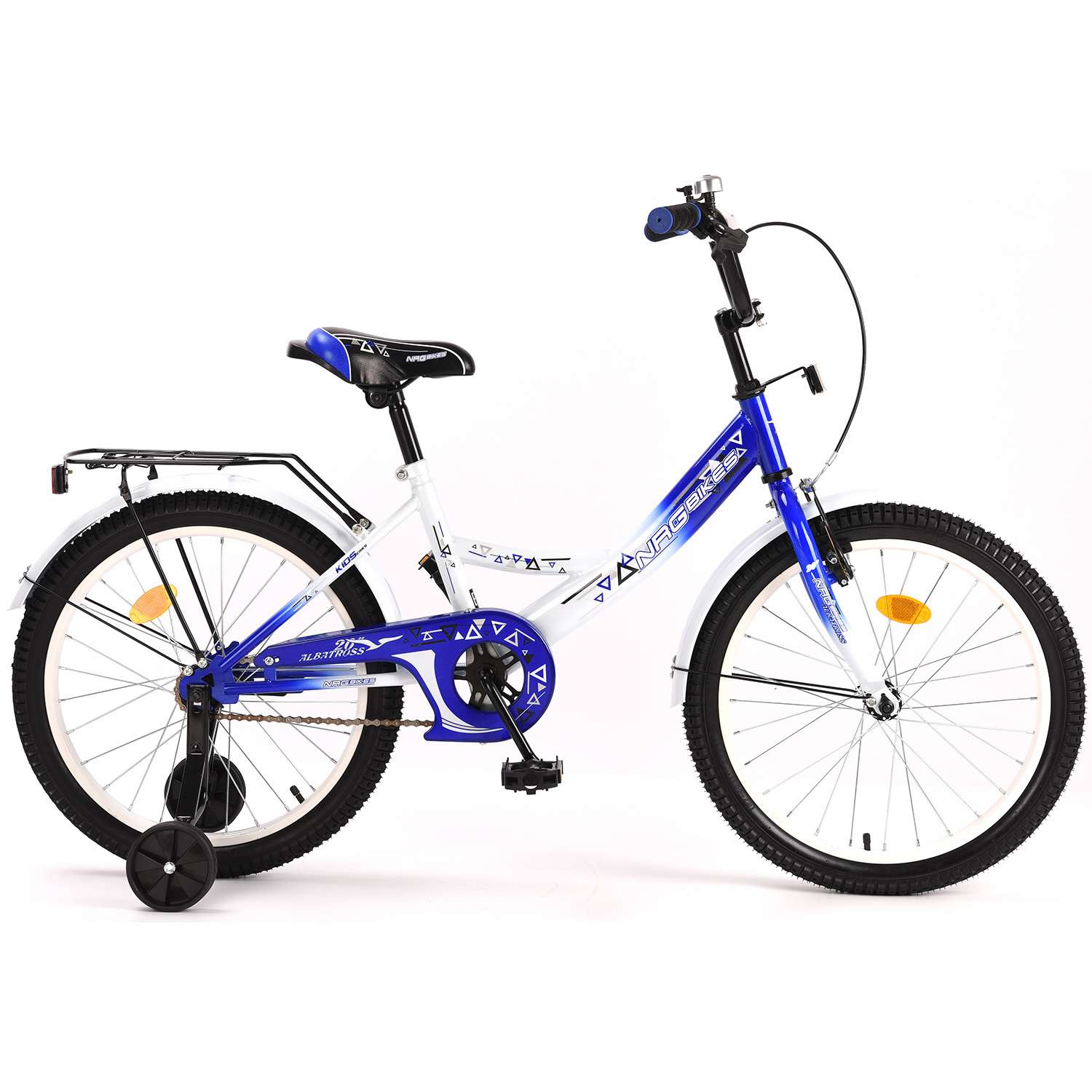 Велосипед NRG BIKES ALBATROSS white-blue - фото 1