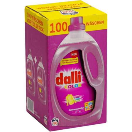 Жидкость для стирки DALLI Color для стирки цветного белья 2х2.75 л 100 стирок