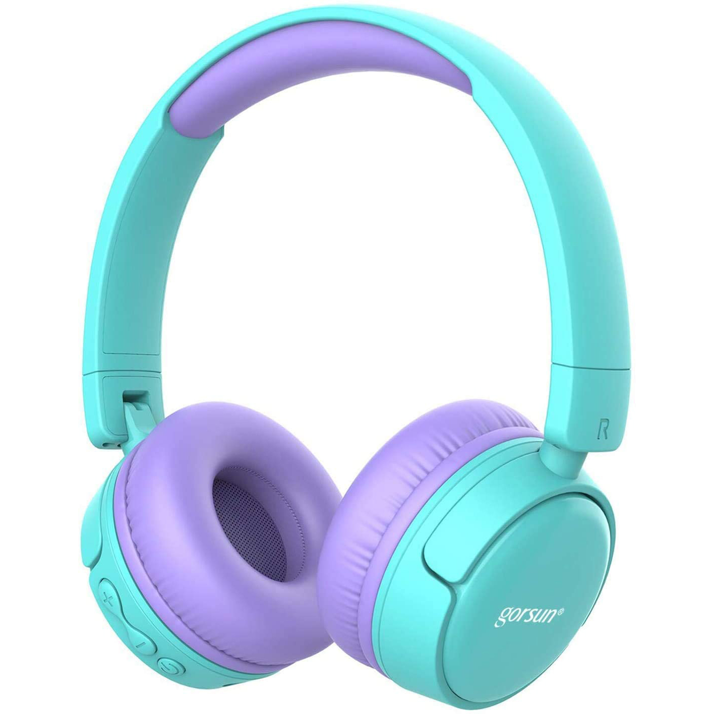 Наушники Gorsun E62 purple bluetooth - фото 1