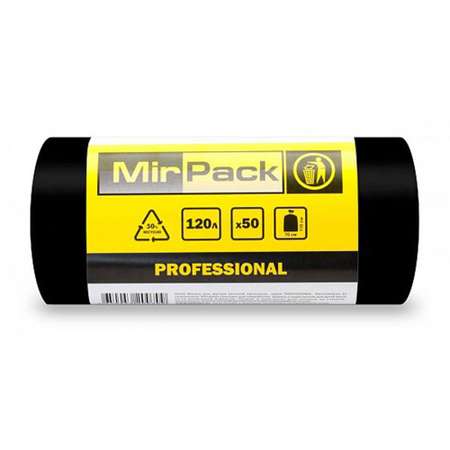 Мешки для мусора MirPack Professional 120 л 50 шт
