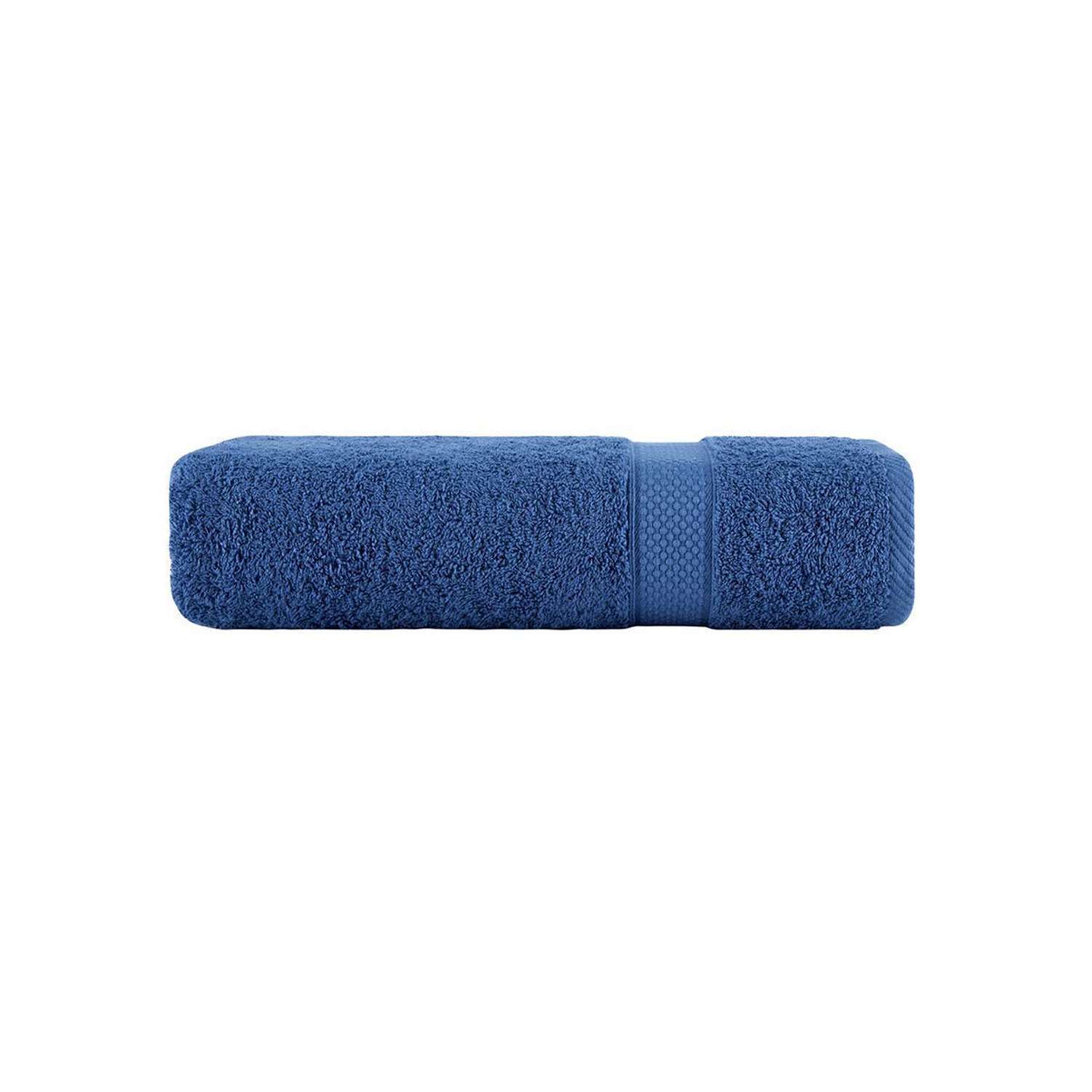 Полотенце для ванной Arya Home Collection однотонное 50х90 см Miranda Soft темно-синий - фото 2