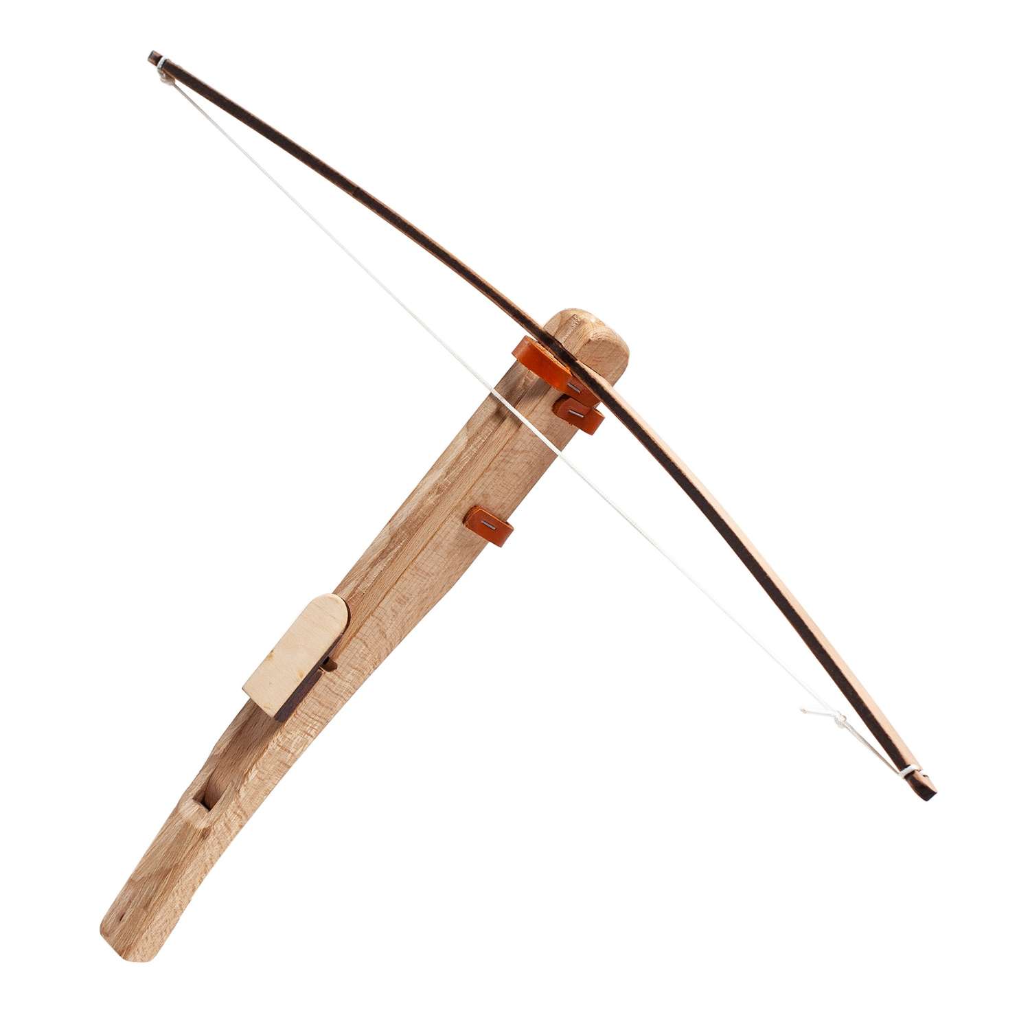 Деревянный арбалет Древо Игр детский с двумя стрелами на присосках - фото 7