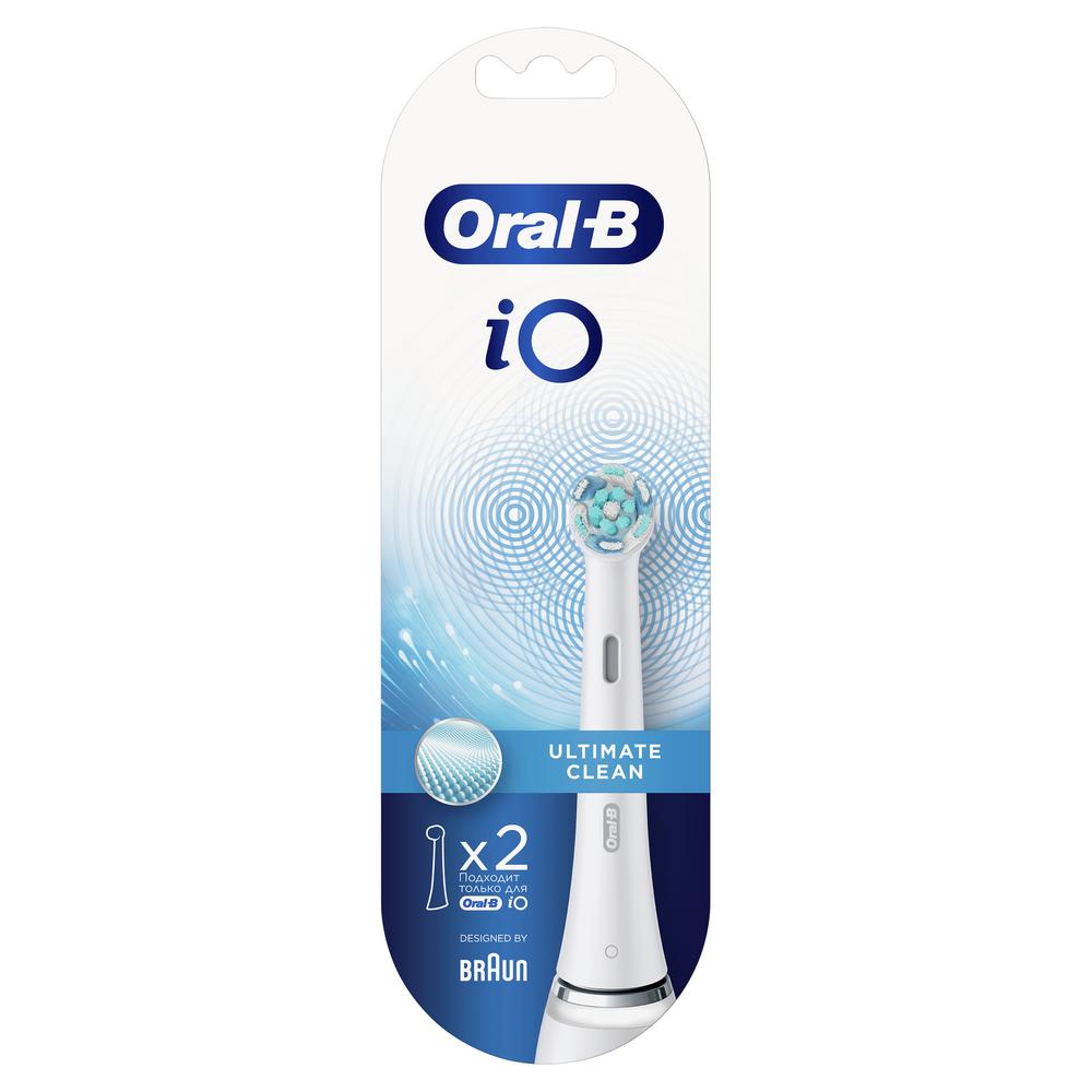 Насадки для зубных щеток Oral-B iO Ultimate Clean White 2 шт - фото 8