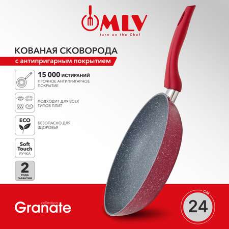 Сковорода для индукционной плиты Moulin Villa Granate 24 см