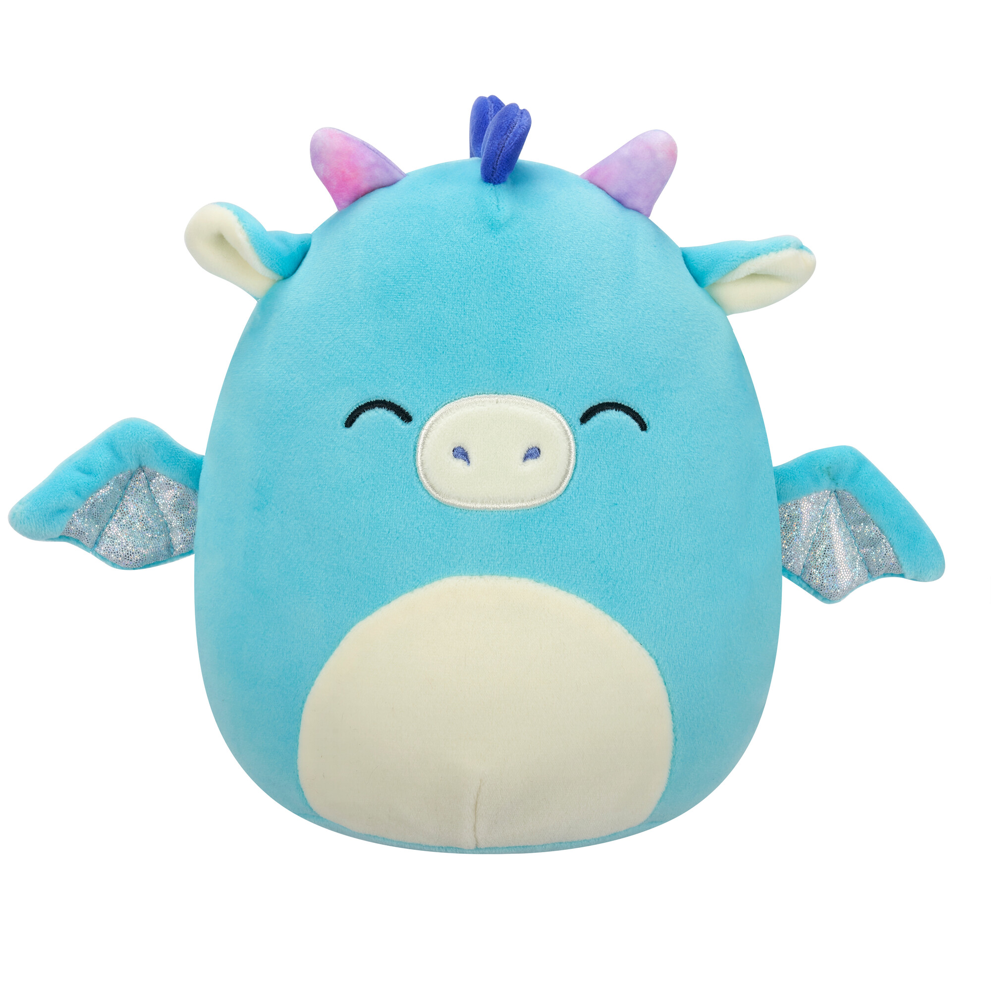 Игрушка мягкая Squishmallows Бирюзовый дракончик - фото 7