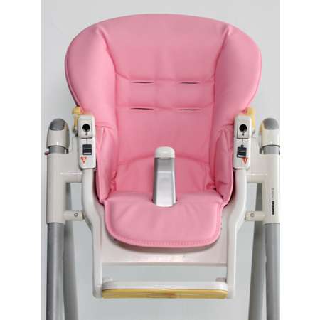 Чехол из экокожи Чехольчик ОК на стульчик для кормления Peg perego Prima Pappa Diner розовый