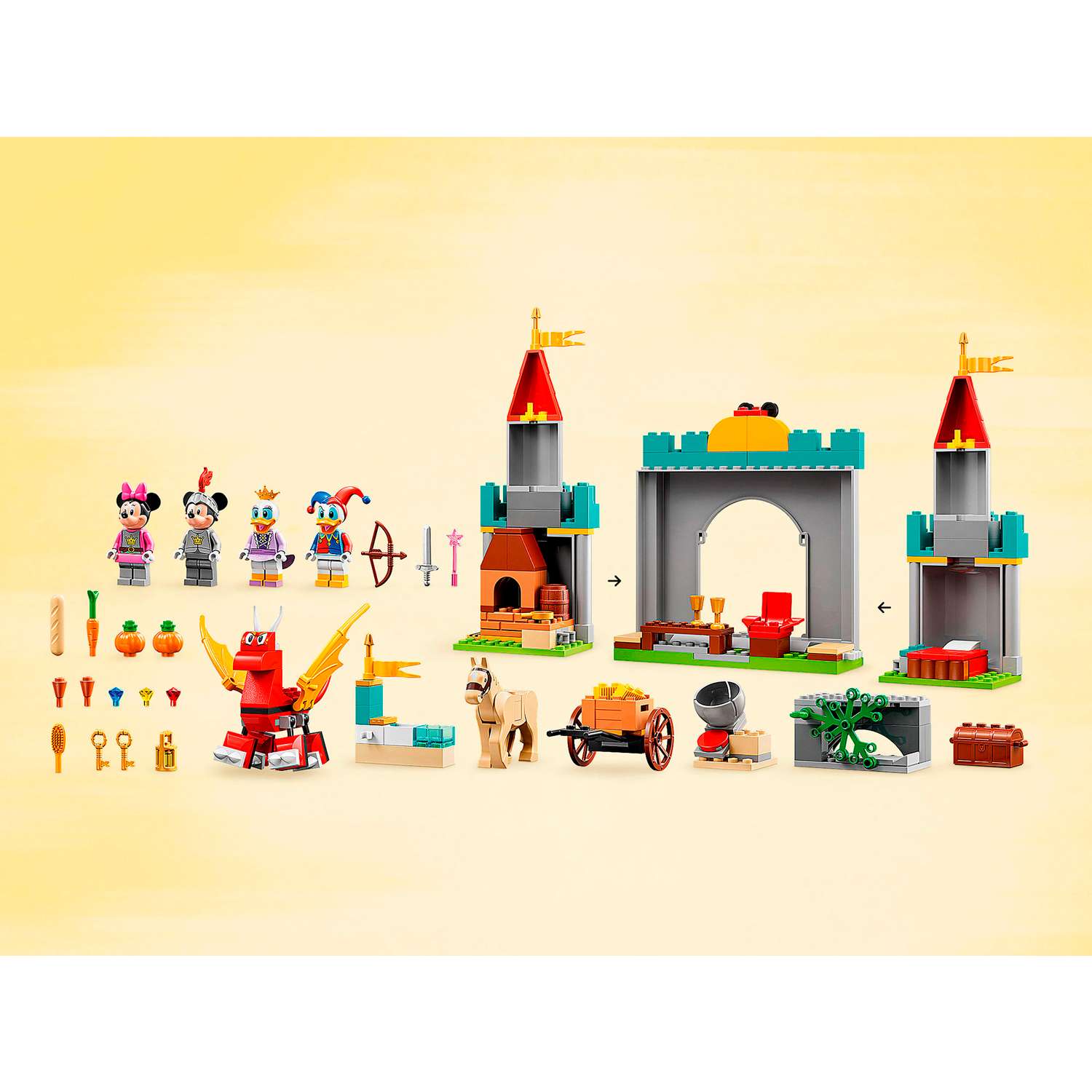 Конструктор детский LEGO Защитники замка Микки 10780 - фото 2