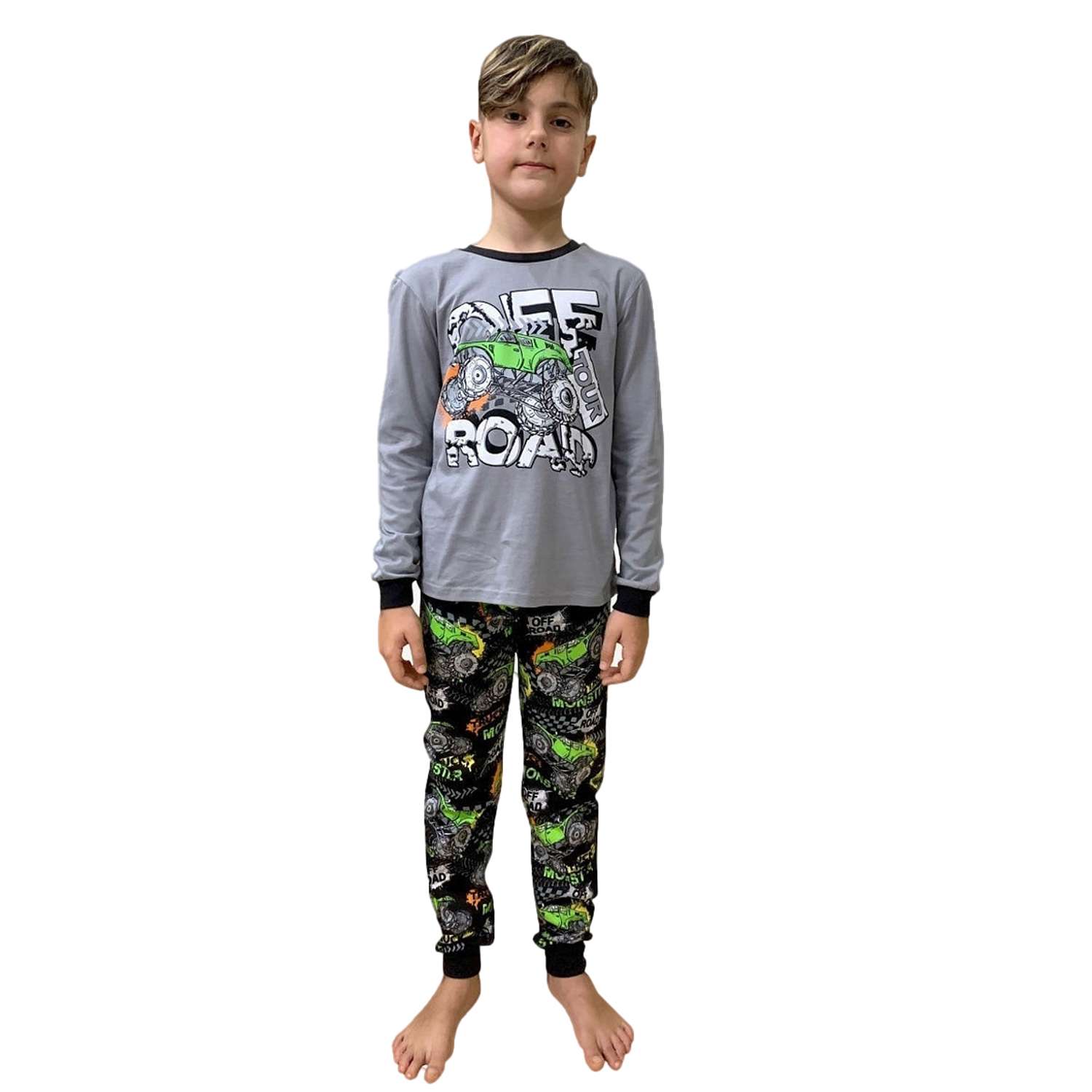 Пижама для мальчика T-SOD DTS1465/2903_машина - фото 1
