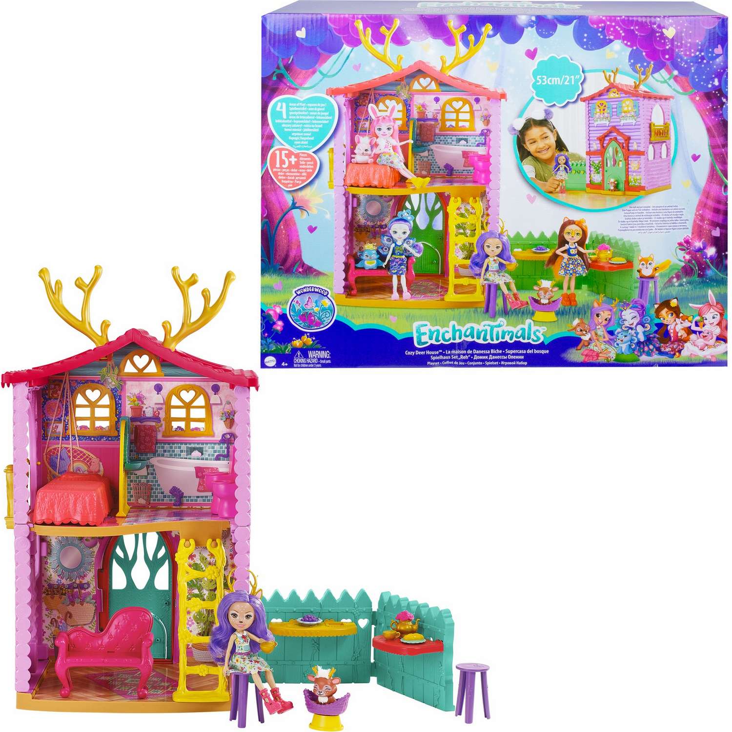 Enchantimals supercasa cheap del bosque