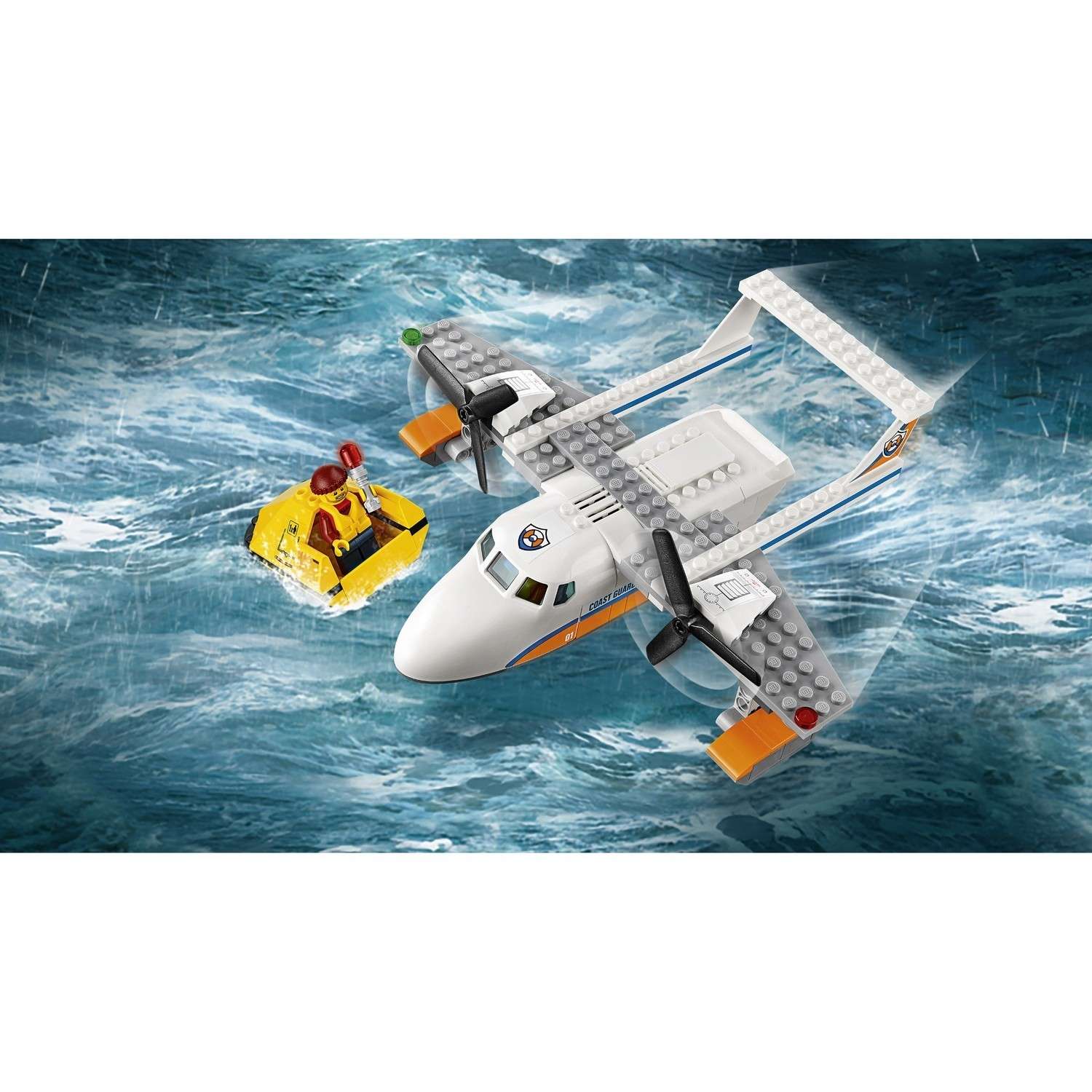 Конструктор LEGO City Coast Guard Спасательный самолет береговой охраны (60164) - фото 9