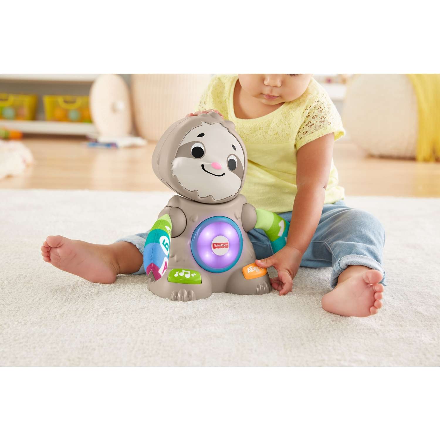 Игрушка Fisher Price Линкималс Танцующий Ленивец музыкальный для малышей развивающая GHY96 - фото 10