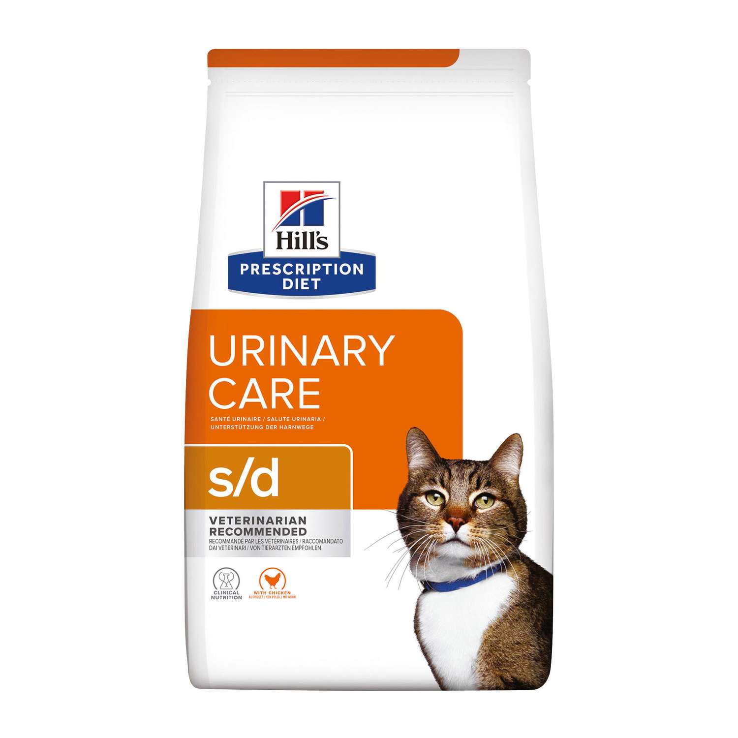 Корм для кошек Hills 3кг Prescription Diet s/d Urinary Care диетический при профилактике мочекаменной болезни (мкб) - фото 1