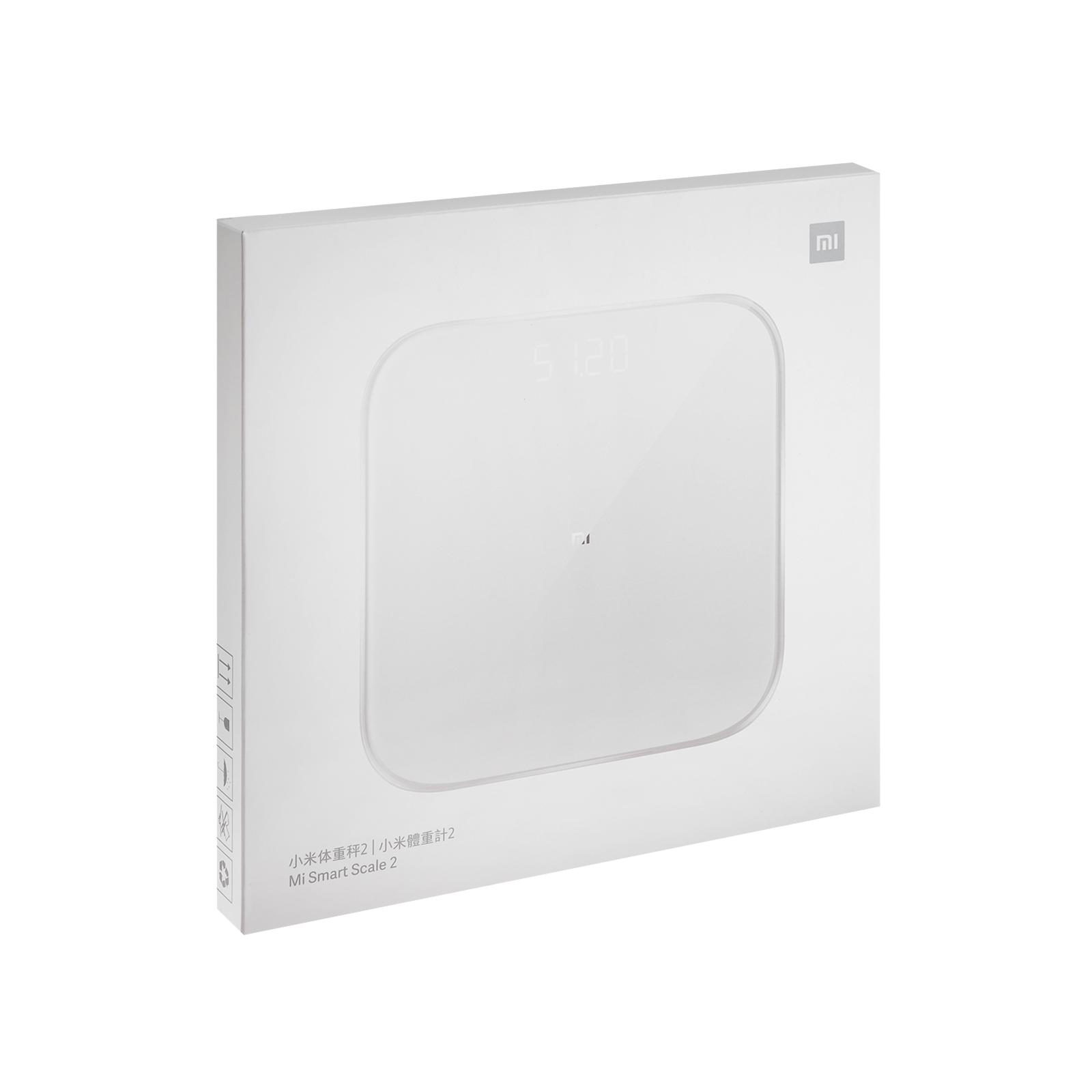 Весы XIAOMI Mi Smart Scale 2 NUN4056GL электронные диагностические до 150 кг белые - фото 5