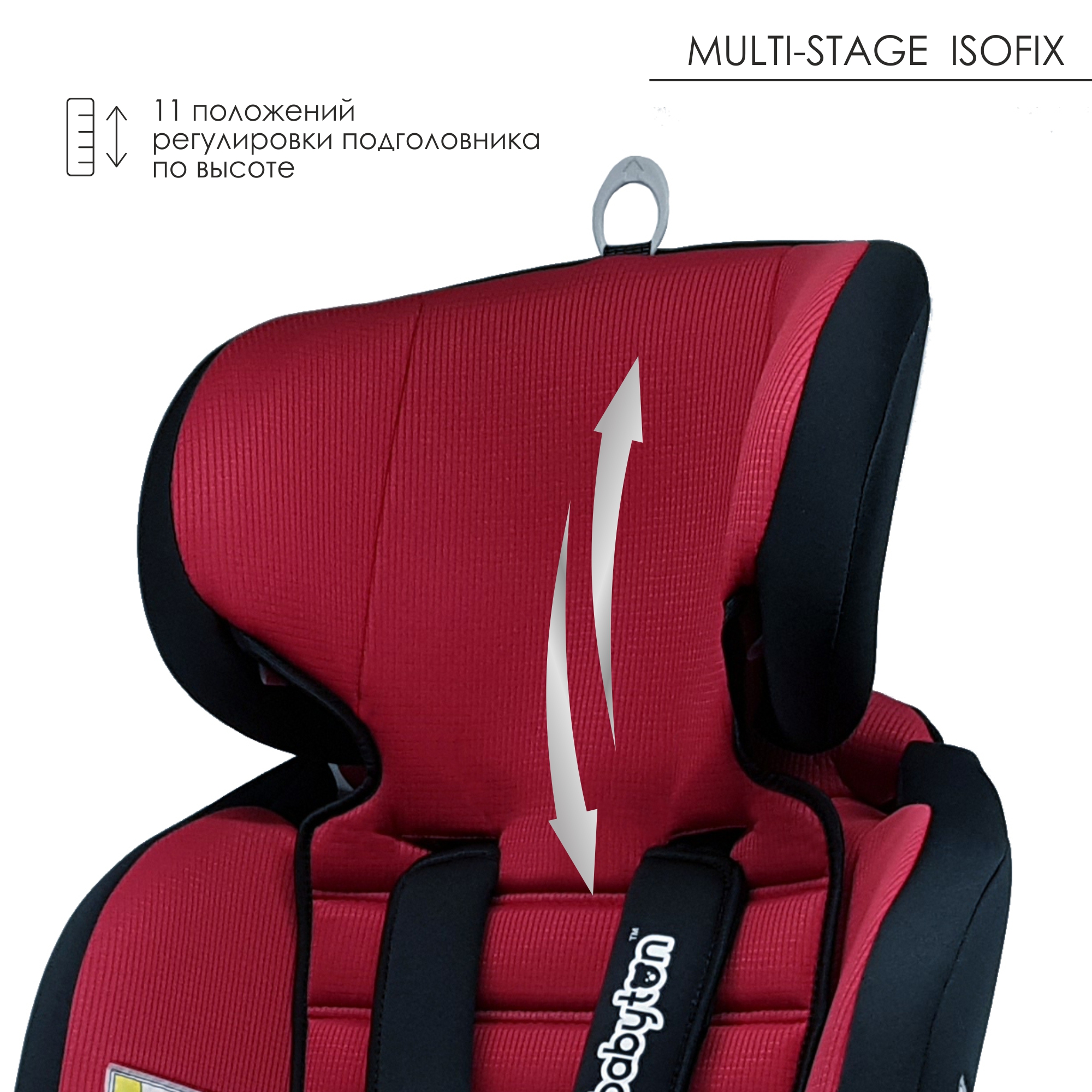 Автокресло Babyton Multi-Stage Isofix Ruby - фото 7