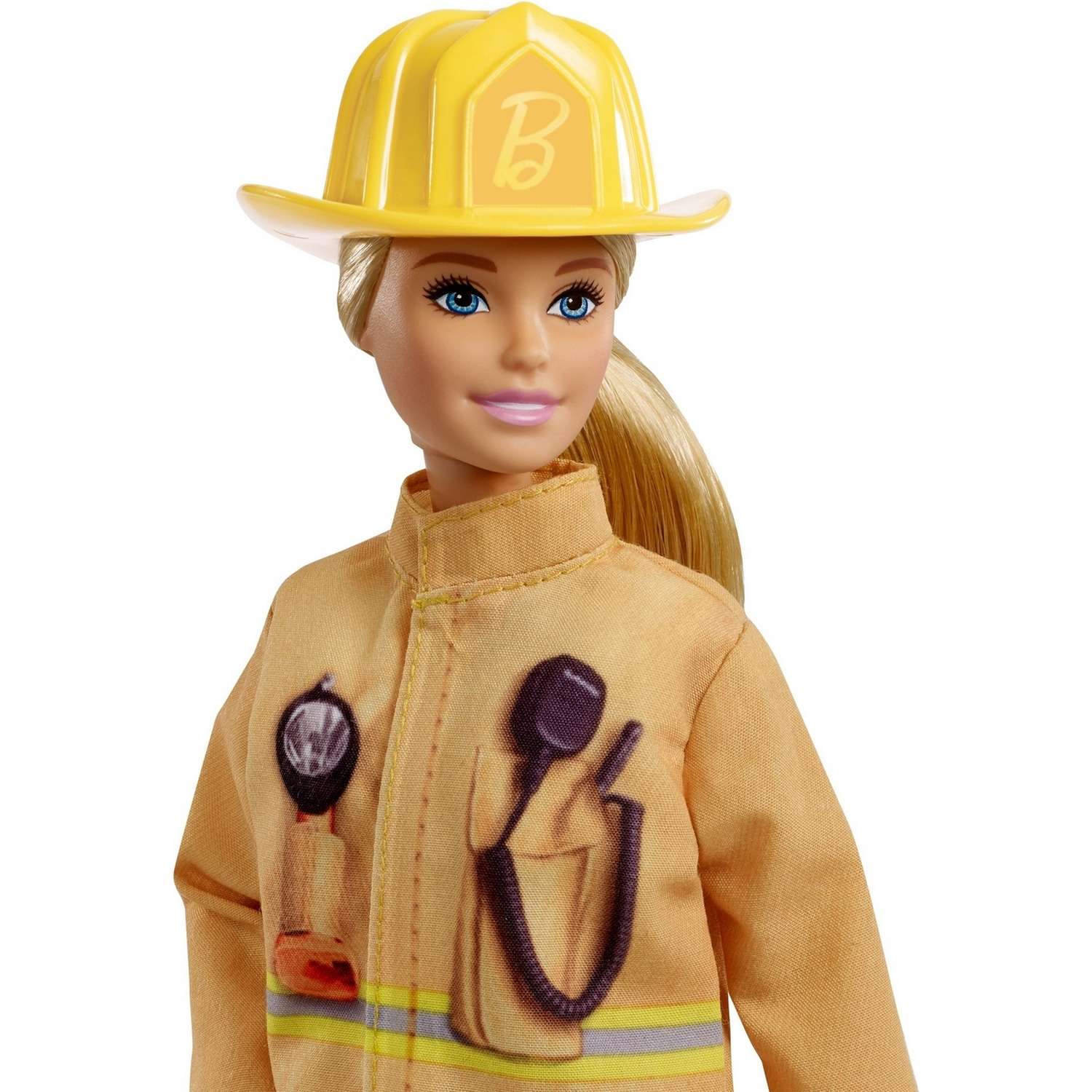 Кукла Barbie к 60летию Кем быть Пожарный GFX29 GFX23 - фото 7