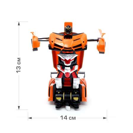 Робот-трансформер Sima-Land Радиоуправляемый Ламба оранжевый