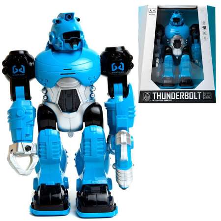 Робот THUNDERBOLT цвет синий Junfa Световые и звуковые эффекты