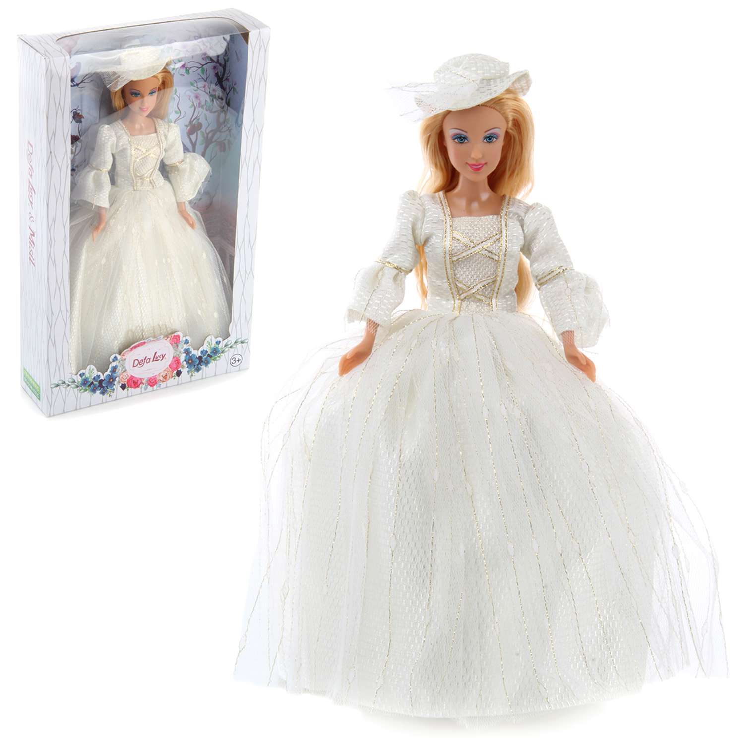 Кукла модель Барби Veld Co в свадебном платье 125522 - фото 2
