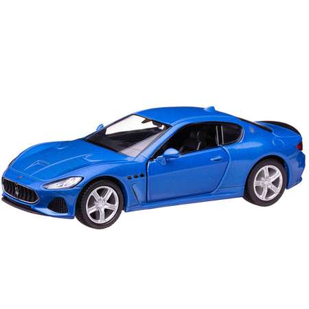 Машина металлическая Uni-Fortune Maserati GranTurismo мс 2018 цвет синий двери открываются