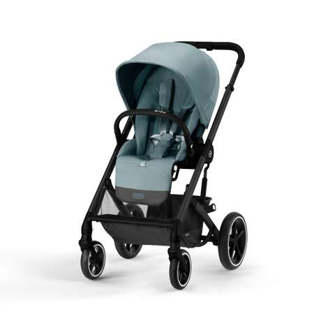 Коляска Cybex Balios S Lux BLK 3в1 Sky Blue с дождевиком