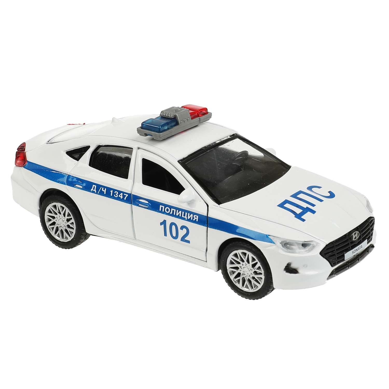 Машина Технопарк Hyundai Sonata Полиция 350117 350117 - фото 1