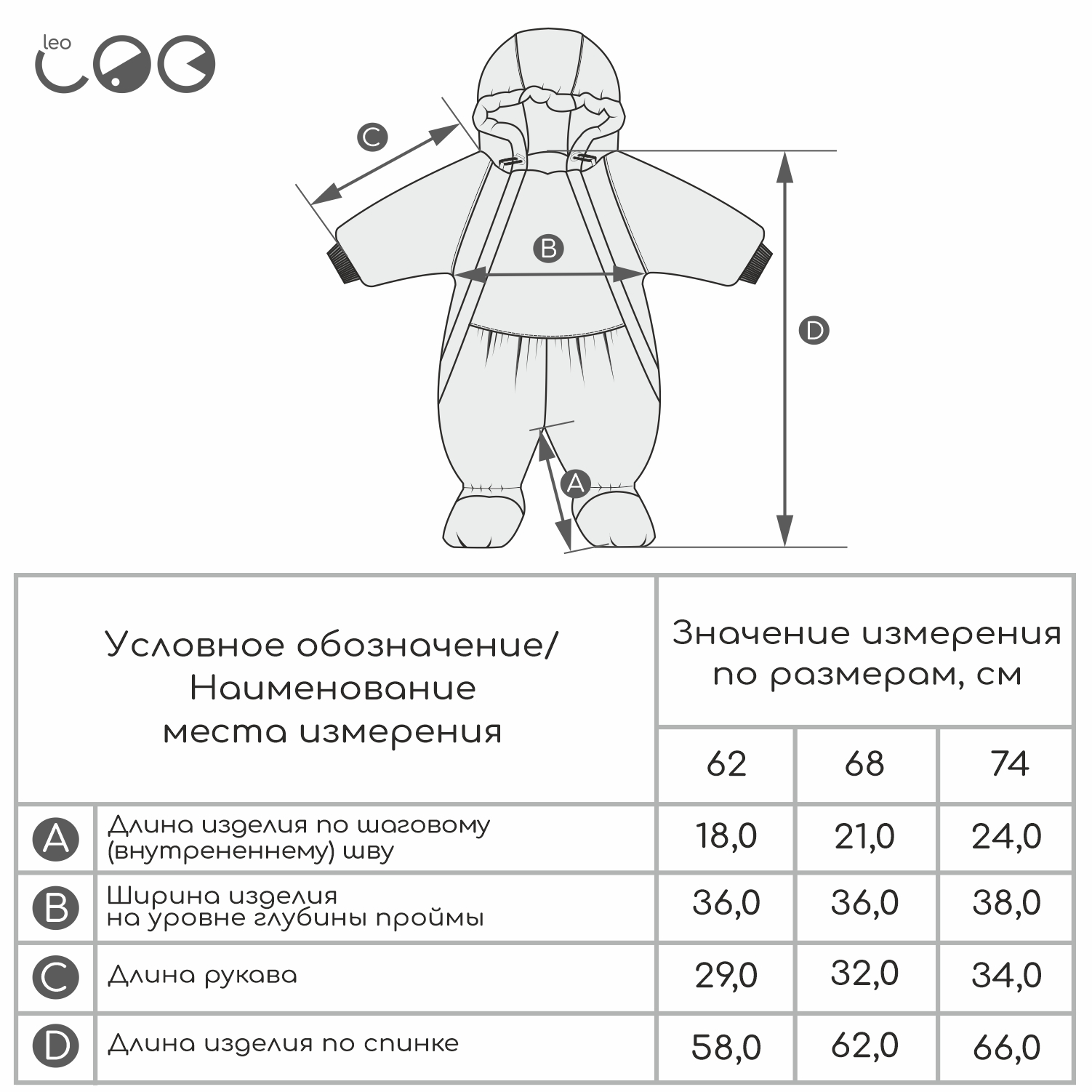 Комбинезон демисезонный LEO 1086_фисташковый - фото 11