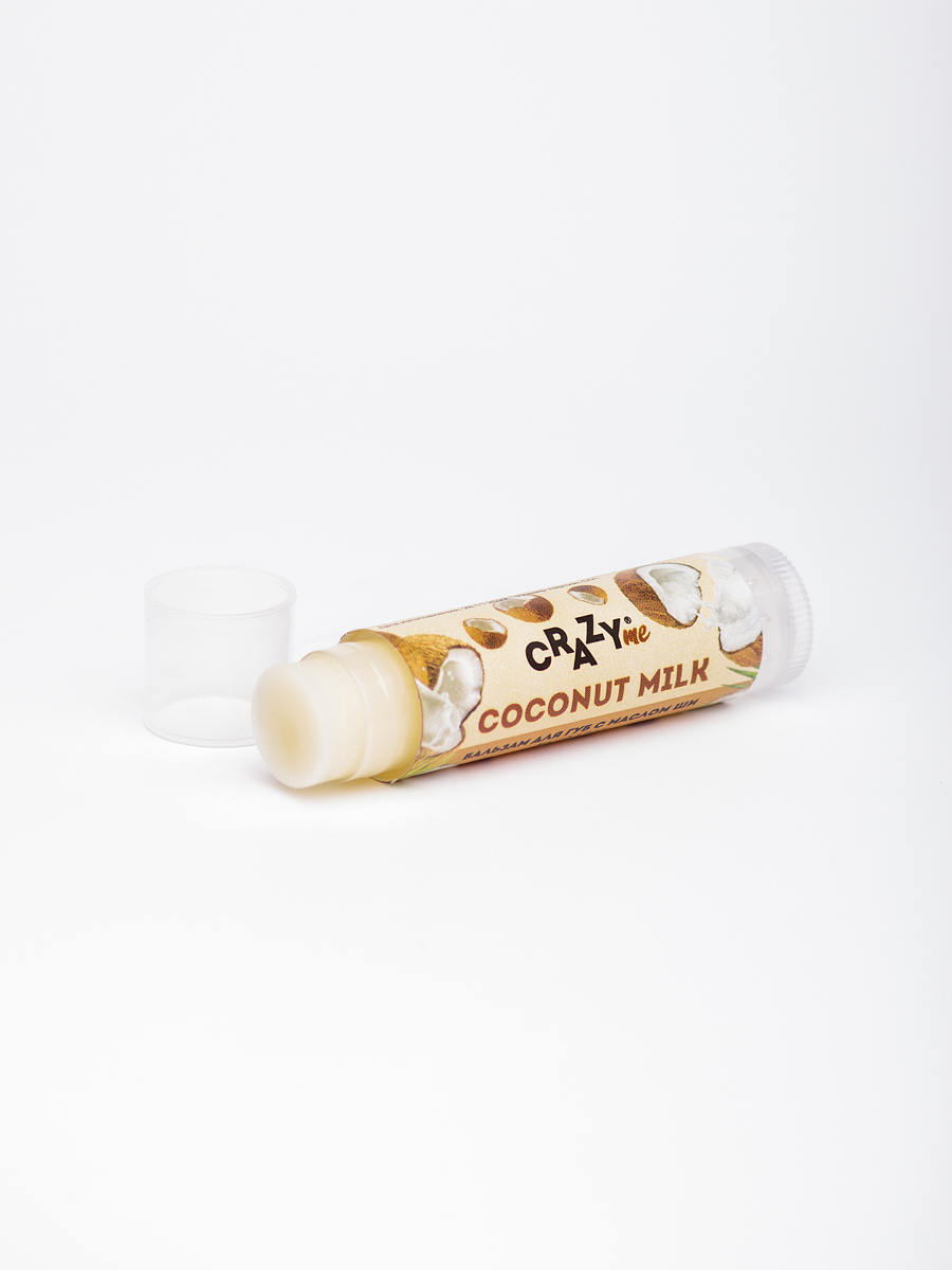 Бальзам для губ CRAZYme Coconut Milk Lip Balm - фото 2