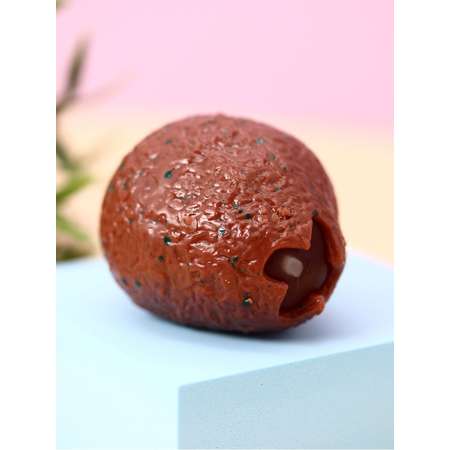 Мялка-антистресс iLikeGift Dinosaur egg brown