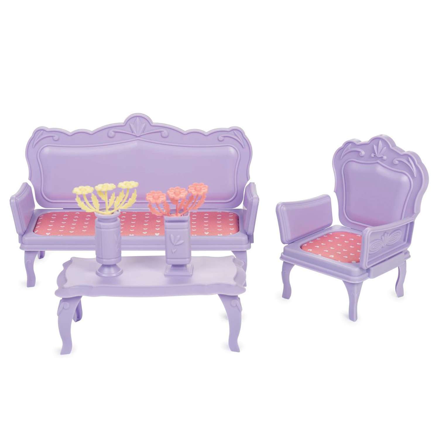 Мебель для кукол ОГОНЁК Маленькая принцесса Сиреневый С-1527 С-1527 - фото 2