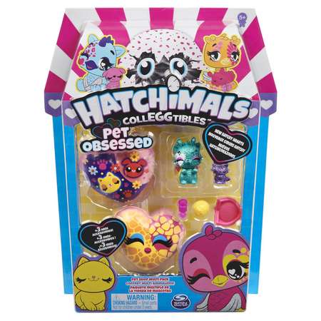 Набор фигурок Hatchimals S7 4шт в непрозрачной упаковке (Cюрприз) 6054182