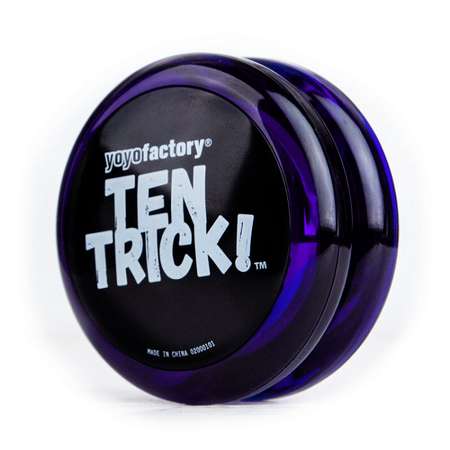 Развивающая игрушка YoYoFactory Йо-йо TenTrick фиолетовый